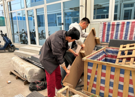 金茂装饰雄安项目部开展极端天气专项防御行动